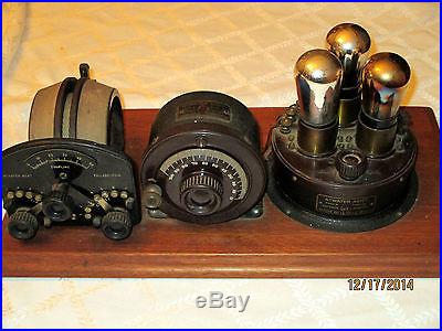 1923 ATWATER KENT BREADBOARD TUBE RADIO SET MODEL 3925- ALL ORG-VINTAGE
