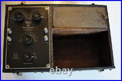 1923 RCA Radiola Special 1-Tube Radio with fitted case, radio works