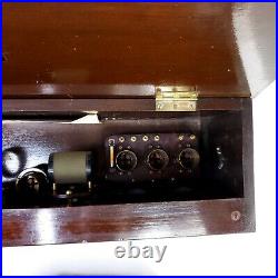 1924 Vtg Atwater Kent Model 20 Tube Radio Receiving Set Deluxe Cabinet No Tubes