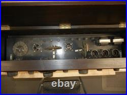1925 1st version Miraco Ultra5 TRF radio, Ham Estate, Great Decal, silver dials 1925 1st version Miraco Ultra5 TRF radio, Ham Estate, Great Decal, silver dials