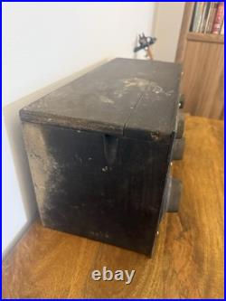 1925 Freed-Eisemann FE-15 Neutrodyne 5-Tube Radio + Extra Tubes Knobs Untested