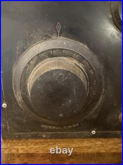 1925 Freed-Eisemann FE-15 Neutrodyne 5-Tube Radio + Extra Tubes Knobs Untested