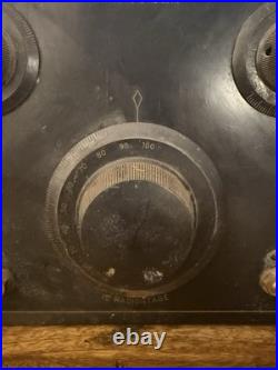 1925 Freed-Eisemann FE-15 Neutrodyne 5-Tube Radio + Extra Tubes Knobs Untested