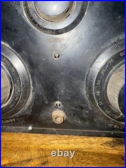 1925 Freed-Eisemann FE-15 Neutrodyne 5-Tube Radio + Extra Tubes Knobs Untested