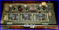 1926 Westingale Wooden Vintage Antique 5 Tube Radio For Parts Or Repair Read