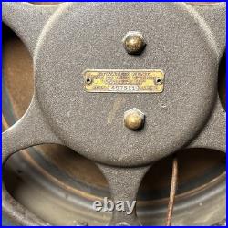 1928 Atwater Kent Model E3 Tabletop Radio Speaker Cone & Fabric EXCELLENT