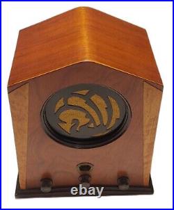 1930 Jackson Bell 62 Swan Cathdral TRF Radio Restored, Works