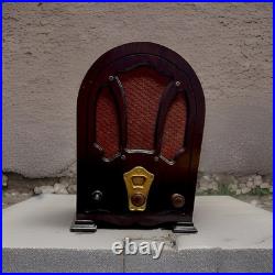 1931 Graybar Graybarette 4 GB4 Cathedral Tube Radio Vintage Antique RCA