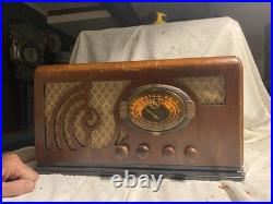 1934 Vintage Goodyear Wings 686B Tube Radio-Plays Great-Rare