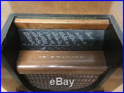 1935 VINTAGE ORIGINAL TELEFUNKEN U-Bahn U 543 WL hard to find tube radio