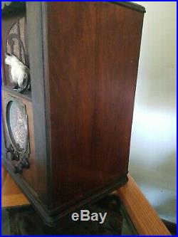 1936 Zenith 6s27 Antique Vintage Radio Tombstone