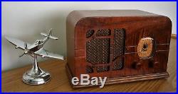 1937 Restored Vintage Delco AM Broadcast Table Radio OUTSTANDING
