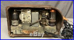 1938 Beautiful, working Emerson Bullseye Ingraham vintage vacuum tube radio