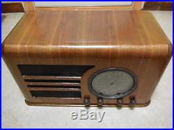 1938 Delco AF SW R-1116 Vintage Tube Radio restored with mp3 input