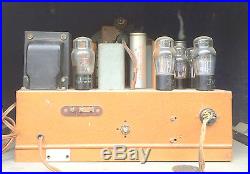 1938 Zenith 12S-265 Wood Console Vintage Vacuum tube RADIO- Museum quality
