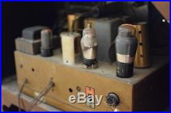 1939 Antique Vintage Art Deco Pre-WWII Zenith 8-S-463 AM/Shortwave Console Radio