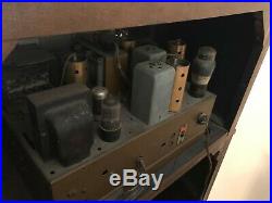1939 Antique Vtg Art Deco Pre-WWII Zenith 10S464 AM/Shortwave Console Radio 5808