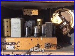 1939 Vintage Zenith Radio Model 6S321 Shortwave Police B'Cast Automatic WORKS