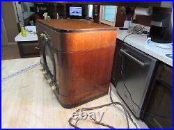 1939 Zenith Stars and Stripes 6S322. 6-S-322 Art Deco Radio For Restoration