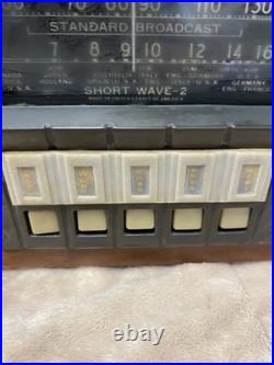 1940 Zenith Radio Model 6S439, Vintage Tabletop Tube Radio