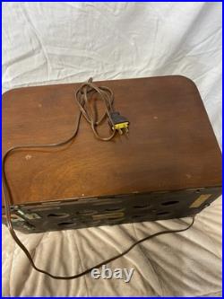 1940 Zenith Radio Model 6S439, Vintage Tabletop Tube Radio