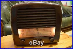 1940's Vintage GEC 9650 Valve Tube Radio Bakelite