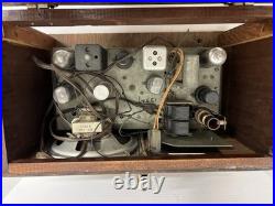1940's Vintage Meissner Wooden Tube Radio Model K9 10-1199