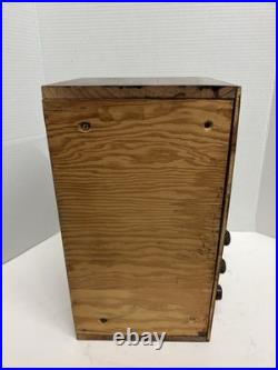 1940's Vintage Meissner Wooden Tube Radio Model K9 10-1199