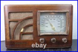 1940s Stromberg-Carslon Vintage Vacuum Tube Radio Bakelite Working 217204