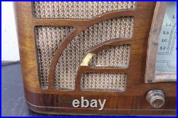 1940s Stromberg-Carslon Vintage Vacuum Tube Radio Bakelite Working 217204