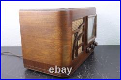 1940s Stromberg-Carslon Vintage Vacuum Tube Radio Bakelite Working 217204