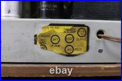 1940s Stromberg-Carslon Vintage Vacuum Tube Radio Bakelite Working 217204