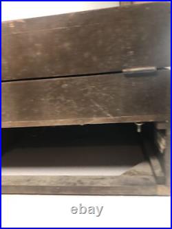 1940s Vintage Philco Tube Radio and Record Player, Wooden Case, Model 46-1203 1940s Vintage Philco Tube Radio and Record Player, Wooden Case, Model 46-1203