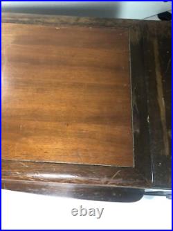 1940s Vintage Philco Tube Radio and Record Player, Wooden Case, Model 46-1203 1940s Vintage Philco Tube Radio and Record Player, Wooden Case, Model 46-1203