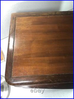 1940s Vintage Philco Tube Radio and Record Player, Wooden Case, Model 46-1203 1940s Vintage Philco Tube Radio and Record Player, Wooden Case, Model 46-1203