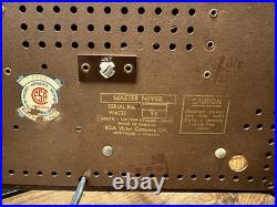 1941 RCA Victor Master Nipper A Tube Radio Restored Working Vintage AM Radio