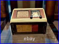 1941 RCA Victor Master Nipper A Tube Radio Restored Working Vintage AM Radio