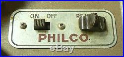 1946 Vintage Philco Radio / Phonograph Model 46-1203 As Is