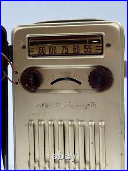 1949 Automatic Radio Tom Thumb Buddy Portable Tube Radio Boston Vintage Untested