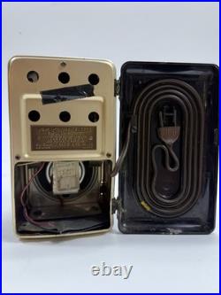 1949 Automatic Radio Tom Thumb Buddy Portable Tube Radio Boston Vintage Untested
