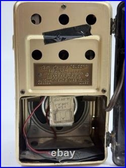1949 Automatic Radio Tom Thumb Buddy Portable Tube Radio Boston Vintage Untested