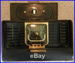 1950 Vintage Zenith Wave magnet Trans-Oceanic radio model G500 working condition