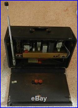 1950 Vintage Zenith Wave magnet Trans-Oceanic radio model G500 working condition