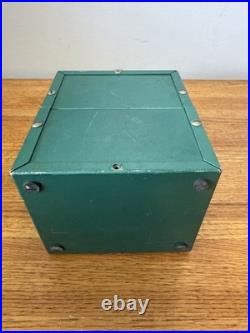 1950s Vintage DARB Holiday Bicycle Radio Portable Tube Radio Green UNTESTED
