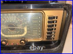 1950s Zenith Trans-Oceanic 600 Tube Radio Shortwave AM Powers On Works Vintage 1950s Zenith Trans-Oceanic 600 Tube Radio Shortwave AM Powers On Works Vintage