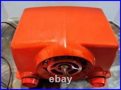 1951 Vintage CROSLEY BULLSEYE AM Tube BAKELITE RADIO 11-103 U Red Orange 1951 Vintage CROSLEY BULLSEYE AM Tube BAKELITE RADIO 11-103 U Red Orange