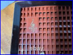 1952 Emerson Bakelite tube Radio AM TableTop Model 737 Series B WORKING NICE VTG