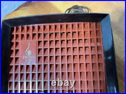 1952 Emerson Bakelite tube Radio AM TableTop Model 737 Series B WORKING NICE VTG