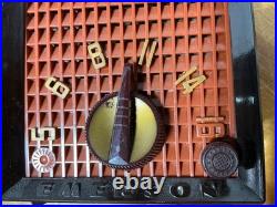 1952 Emerson Bakelite tube Radio AM TableTop Model 737 Series B WORKING NICE VTG