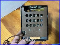 1952 Emerson Bakelite tube Radio AM TableTop Model 737 Series B WORKING NICE VTG